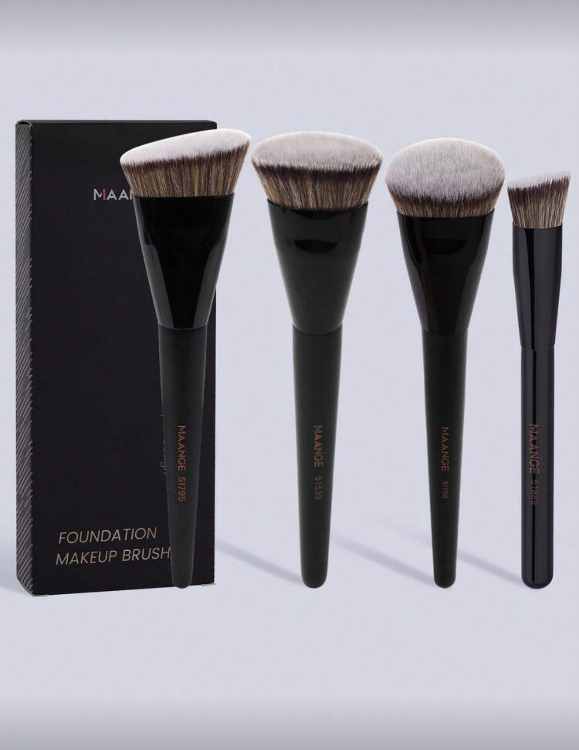 4 set de pinceau