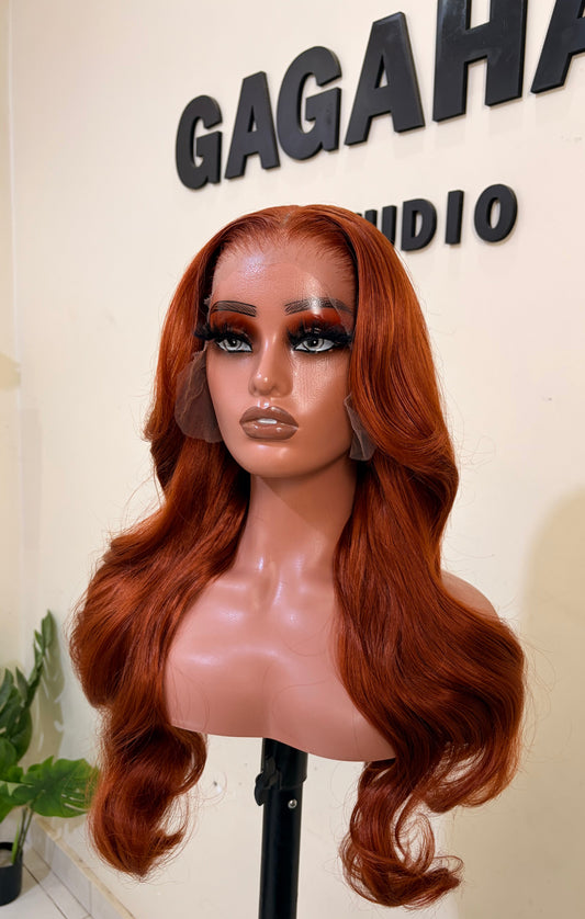 Blend hair ginger frontal hd