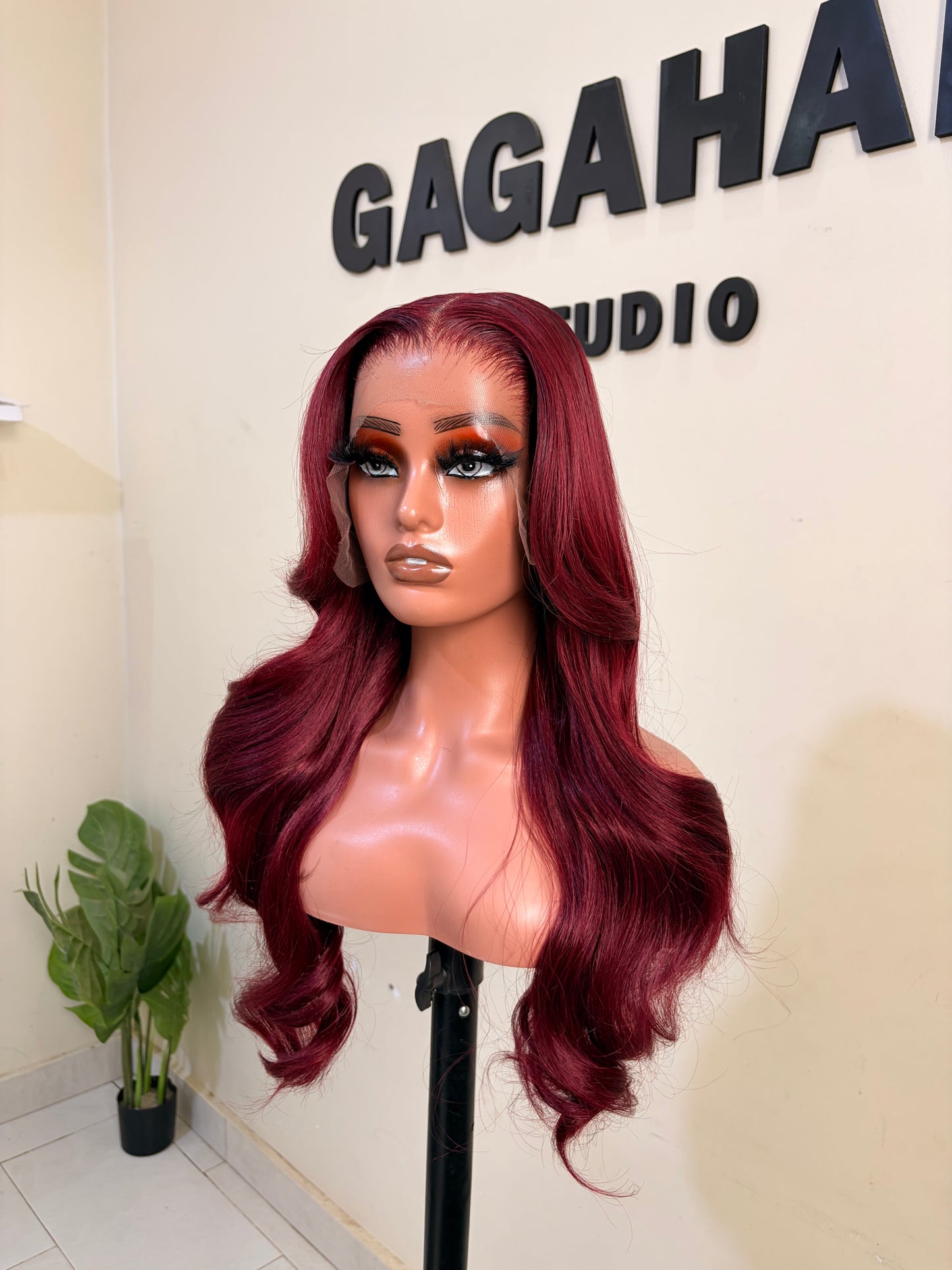 Blend hair velvet frontal lace hd