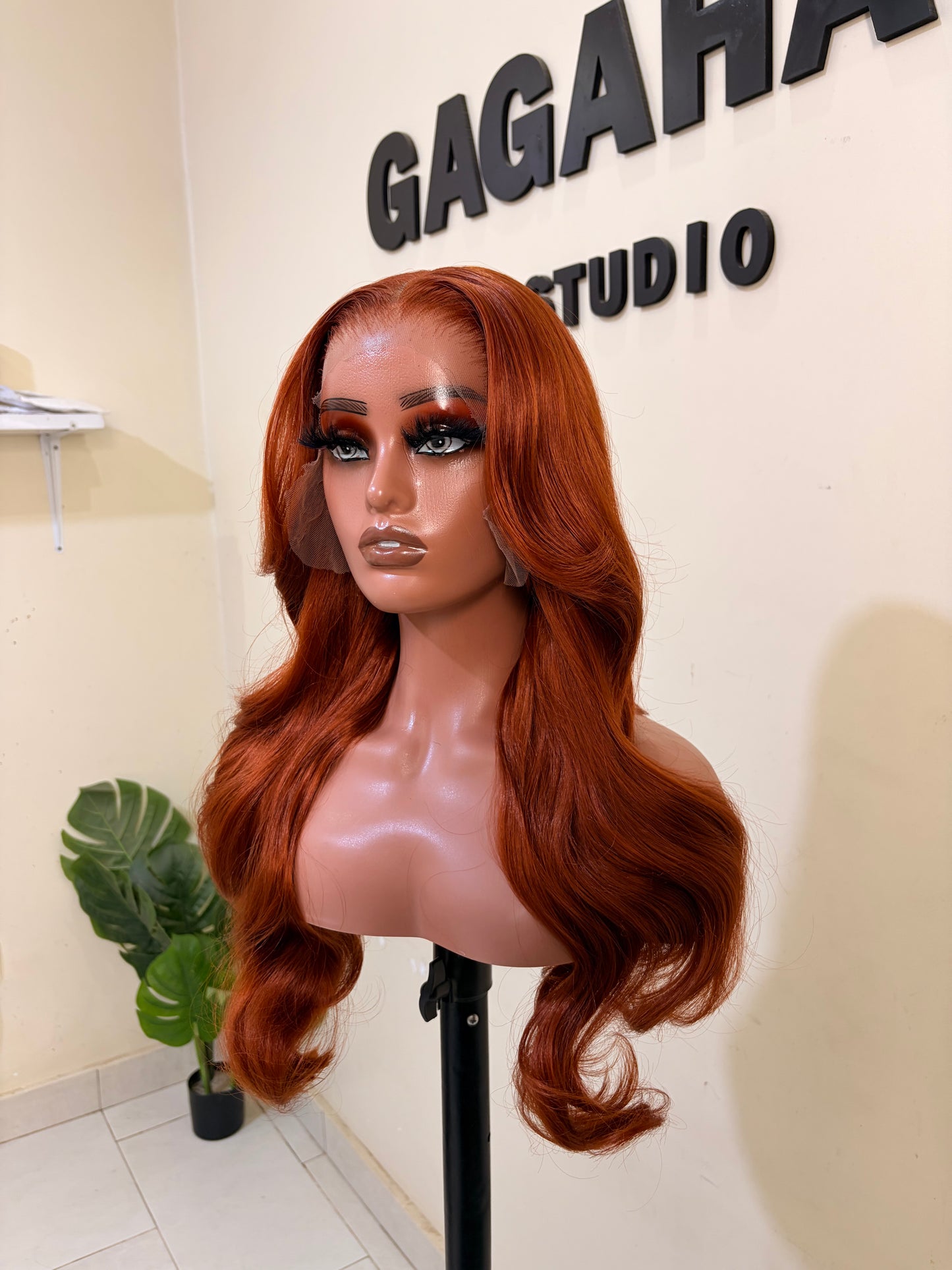 Blend hair ginger frontal hd