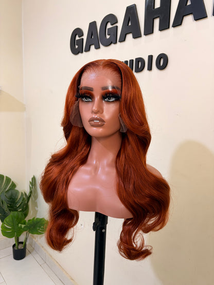 Blend hair ginger frontal hd