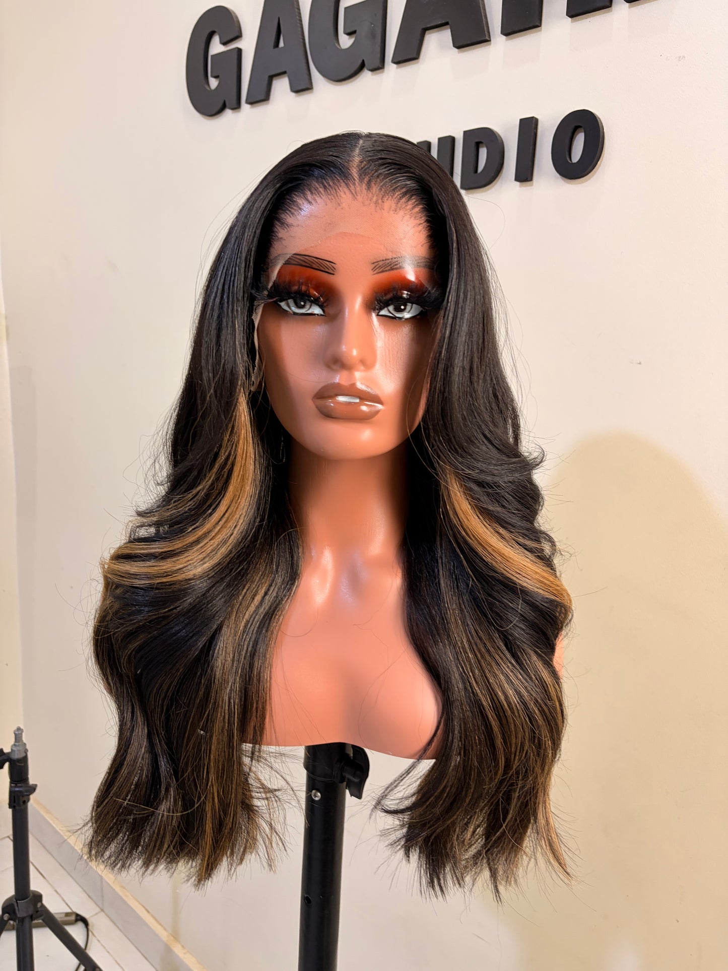 Blend hair highlight blond lace hd
