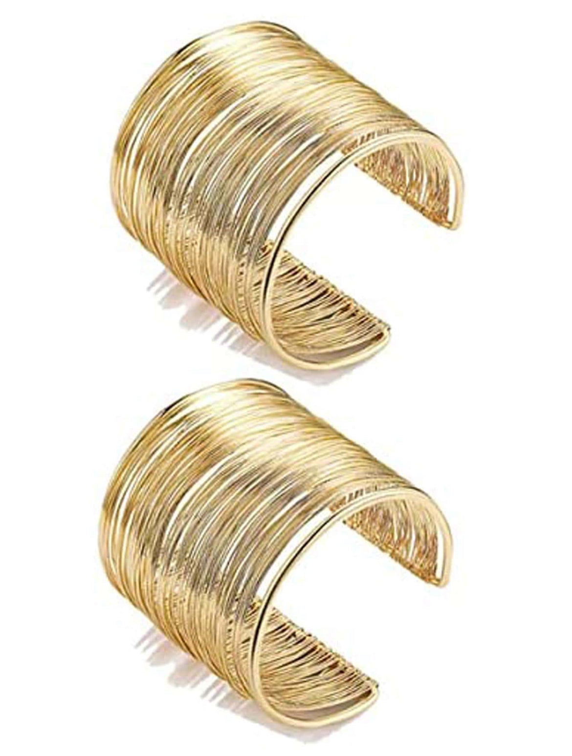 2 pcs de Bracelet doré