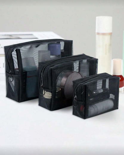3 pcs de Sac maquillage de voyage