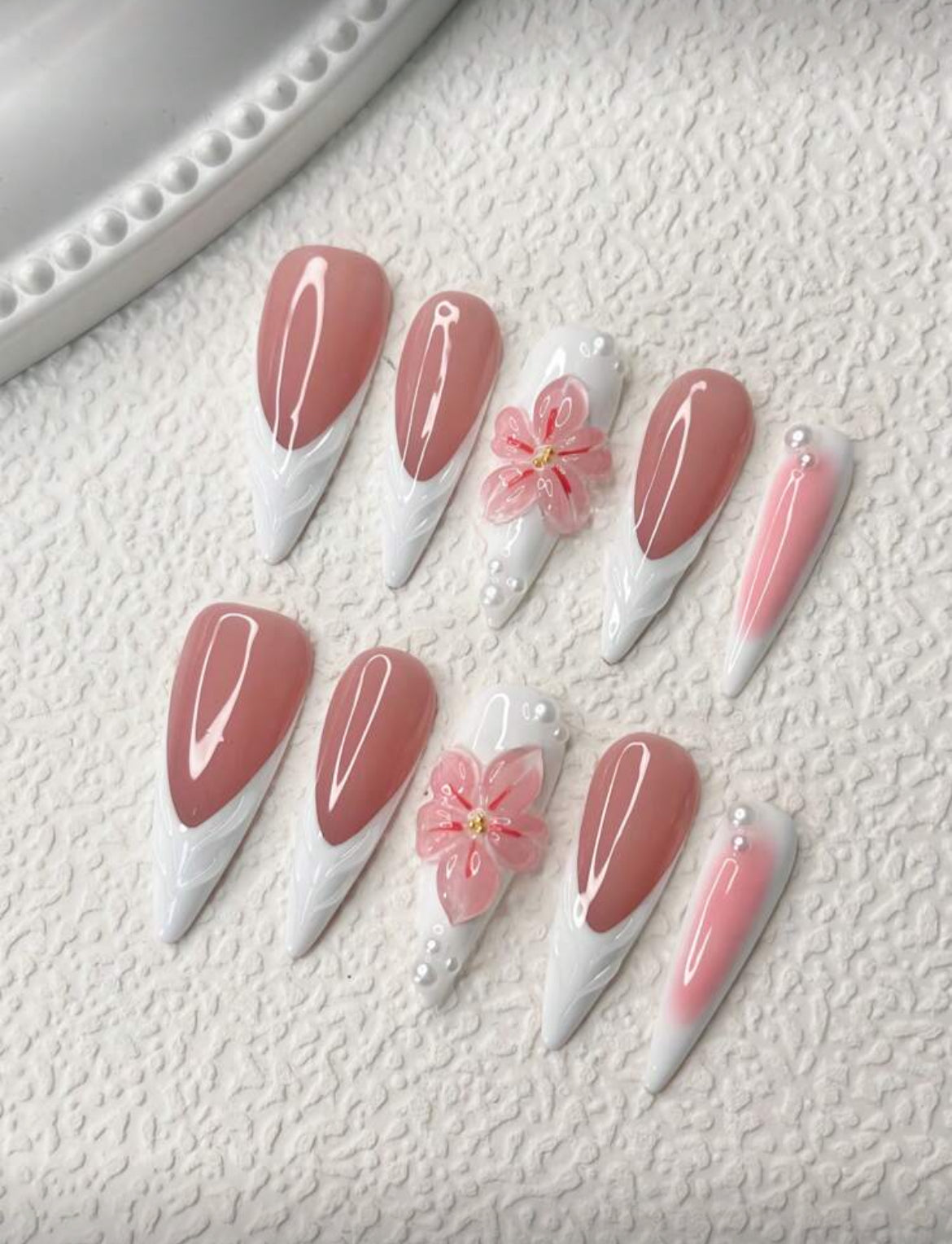 Set Julie(French nails art)